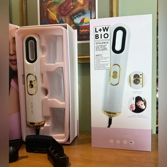 NIB - L+W Bio Opulence Lightweight Hair Dryer - Picture 14 of 16